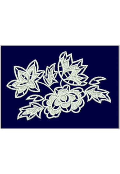 Ric021 Flower motif